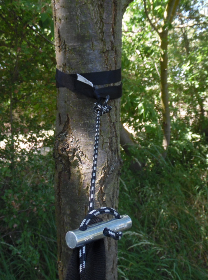 Baumschonender Treehugger als Verlängerung vom Microrope